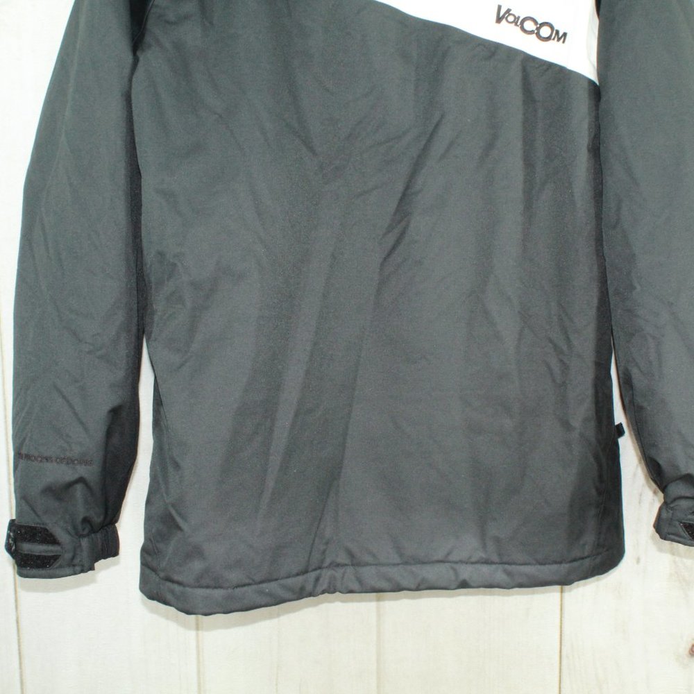 Volcom Insulated Full Zip Winter Parker Jacket L - Picture 10 of 12
